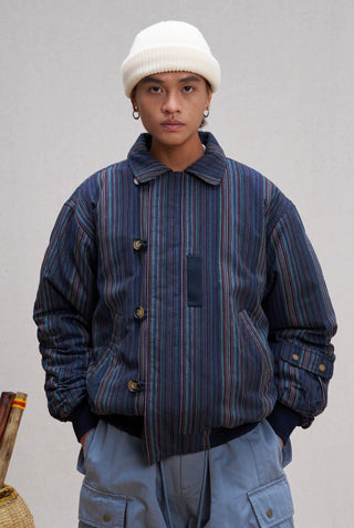 Unlimited Mote MA1 Bomber Jacket-Blue