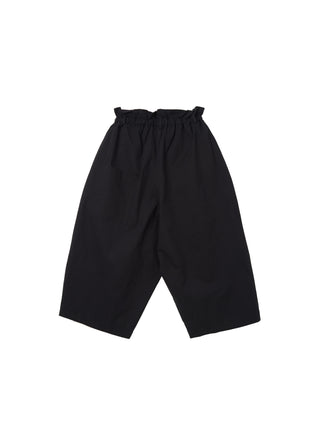 6CRAYON Black Cropped Casual Pants-Black