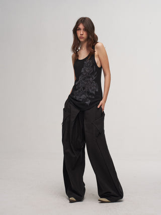 ILNya Segment Flared Pants