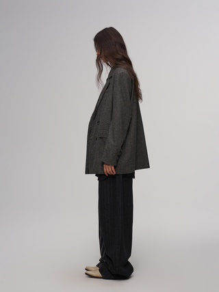 ILNya Wrap-Tie Structured Blazer