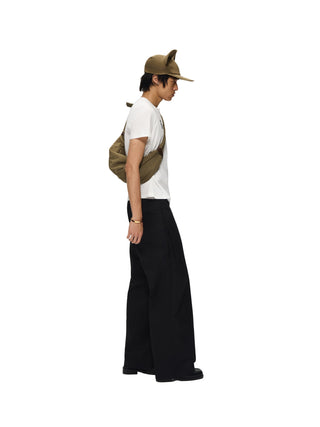 6Crayon Box Fit T-Shirt-White Black