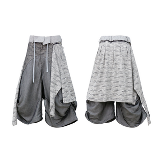 Relabel Chiffon Blossom Jorts-Grey