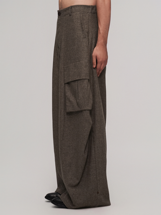 ILNya Curved Utility Trousers