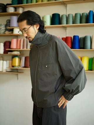 MIZUTOKI Blouson Jacket-Stone Grey