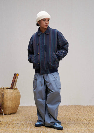 Unlimited Mote MA1 Bomber Jacket-Blue