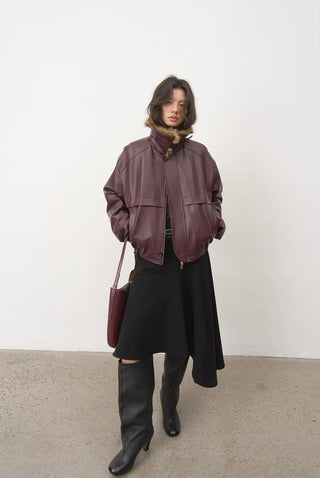 BALIANG Detour Boxy Jacket-Sandal Purple