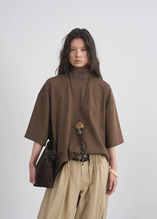 BALIANG Ye Zhu Reversible Top-Brown