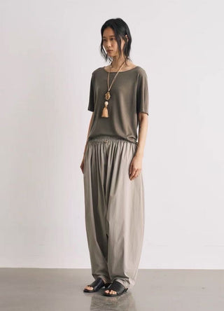 BALIANG Cocoon Set-Linen Khaki