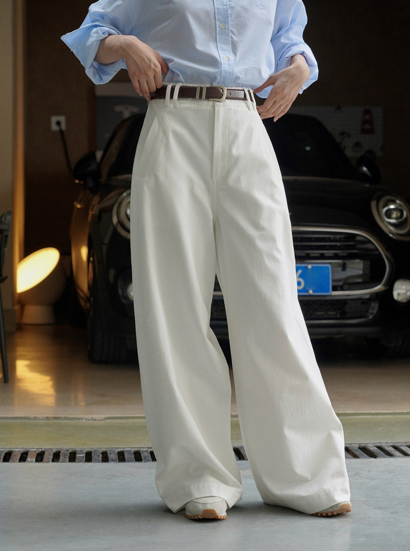 Workday Cotton Trousers