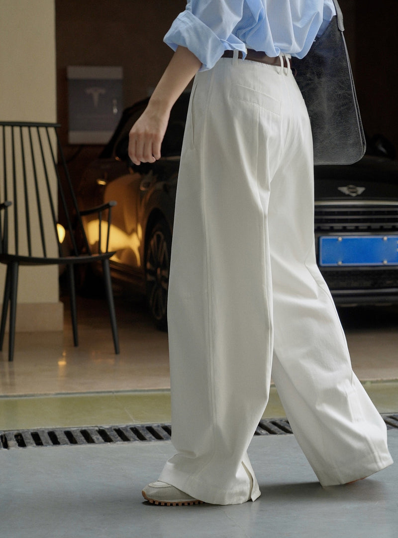 Workday Cotton Trousers