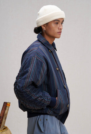 Unlimited Mote MA1 Bomber Jacket-Blue