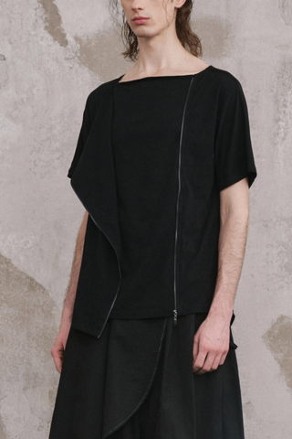 ILNya Multi-Wear Zipper T-Shirt
