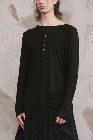 ILNya Layered Long-Sleeve Knit Top