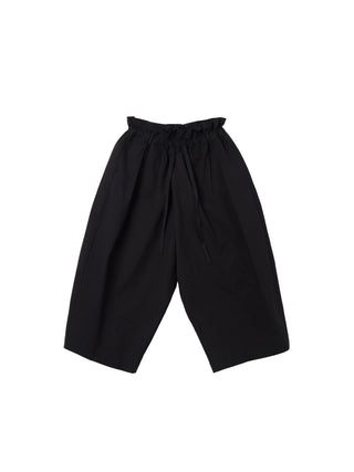 6CRAYON Black Cropped Casual Pants-Black