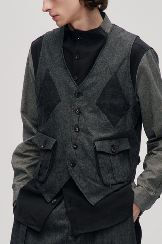 Ember Patchwork Vest