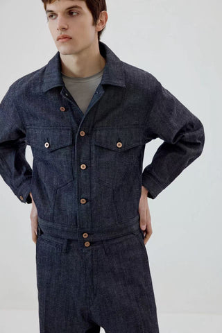 Simple Project Selvedge Ramie Jacket
