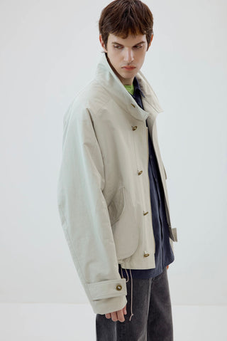 Simple Project MK3 Jacket-Almond Beige