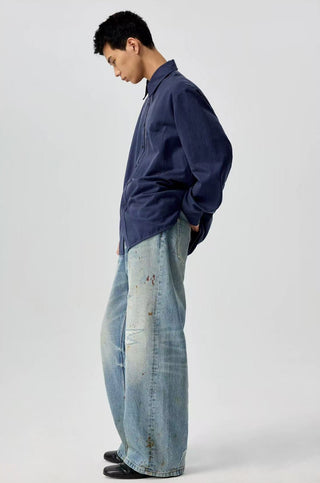 Simple Project Blue Distressed Jeans