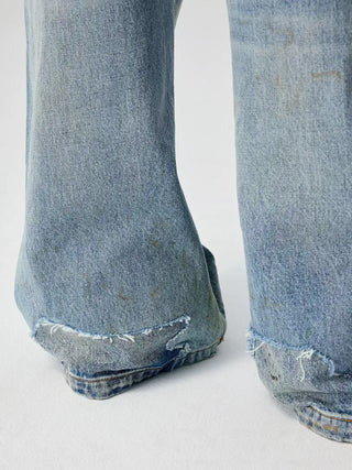 Simple Project Blue Distressed Jeans