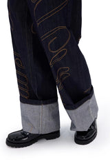 INTERRIS Embroidered Jeans