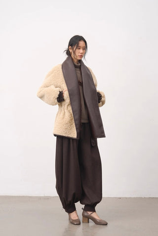 BALIANG Reversible Shearling Jacket
