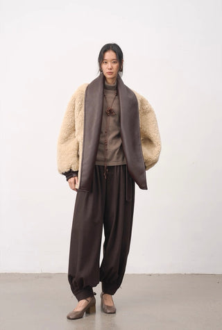 BALIANG Reversible Shearling Jacket