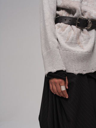 ILNya Patchwork Overskirt Pants