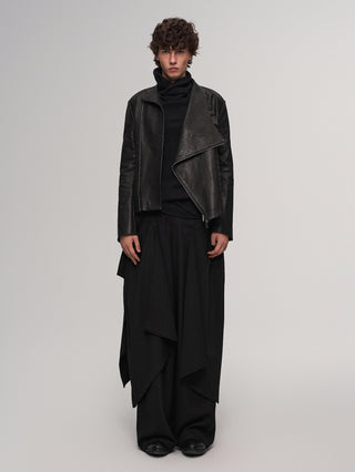 ILNya Patchwork Overskirt Pants