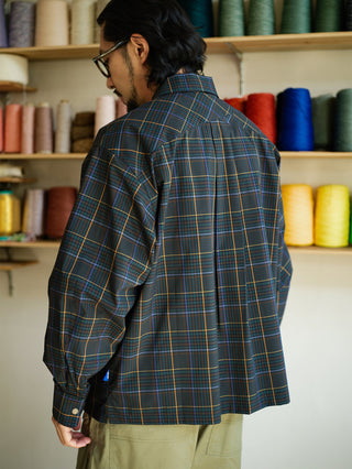 MIZUTOKI Check Shirt Jacket