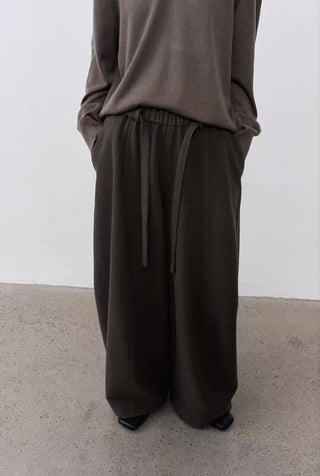 BALIANG Northern Trousers-Moss Brown