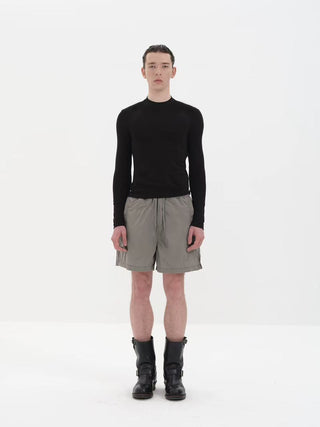 NFAI Slim Fit Long Sleeve-Black