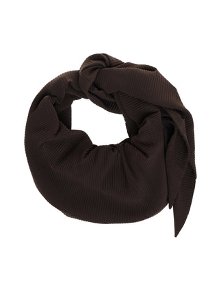 6CRAYON Pleated Hobo Bag-Coffee Brown