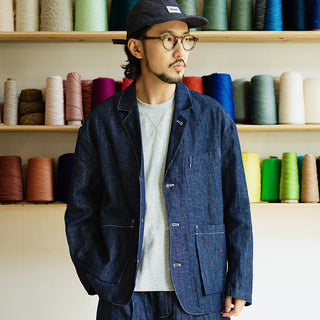 MIZUTOKI 3B Denim Blazer