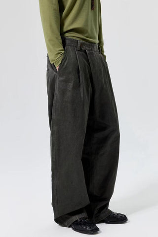 Simple Project Coated Trousers