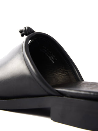 6CRAYON Tabi Mule Slides-Black