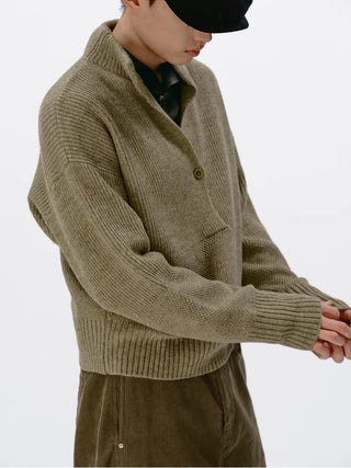 Simple Project V-Neck Sweater