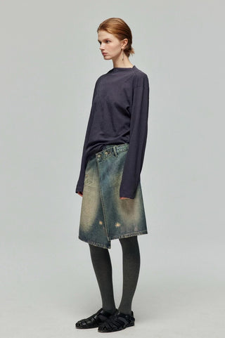 Simple Project Denim Skirt Panel