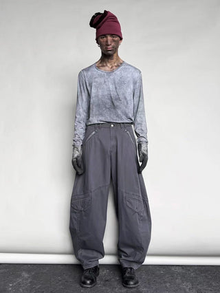 KILLWHY Conical Storage Pants-Grey