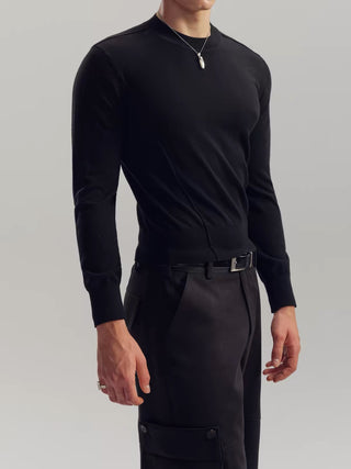 NFAI Crew Neck Wool Long-Sleeve