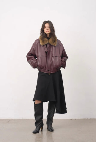 BALIANG Detour Boxy Jacket-Sandal Purple