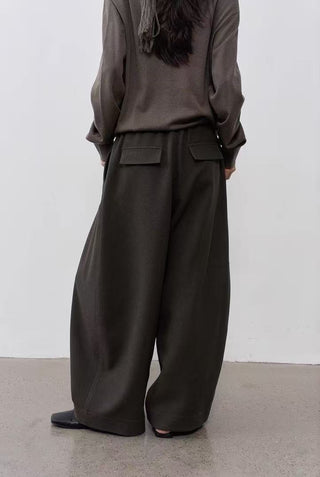 BALIANG Northern Trousers-Moss Brown