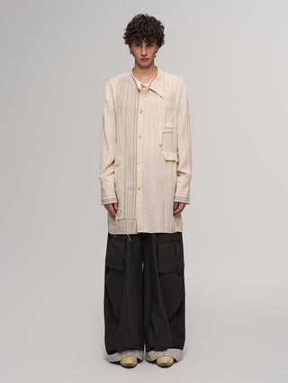 ILNya Rolled Curve Cargo Pants