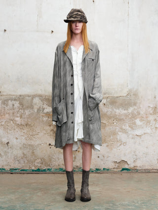 ILNya Jacquard Mid-Length Shirt