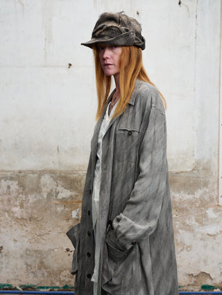ILNya Jacquard Mid-Length Shirt