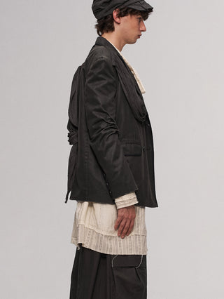 ILNya Rolled Curve Cargo Pants