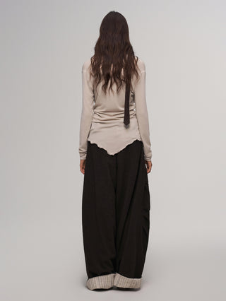 ILNya Oversized Pocket Casual Pants