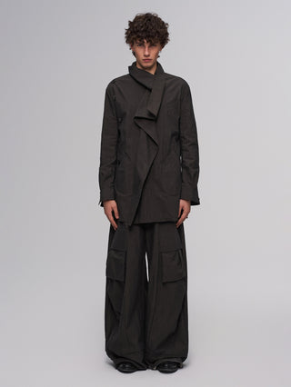 ILNya Rolled Curve Cargo Pants