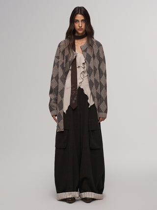 ILNya Oversized Pocket Casual Pants