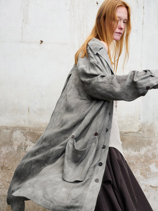 ILNya Jacquard Mid-Length Shirt
