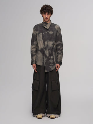 ILNya Rolled Curve Cargo Pants